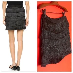 Club Monaco Black Trisa Skirt